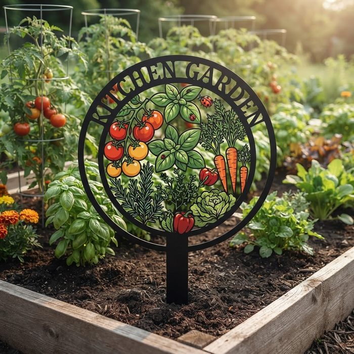 Kitchen Garden Metal Stake