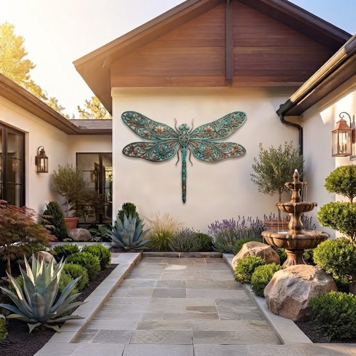 Dragonfly Metal Wall Art