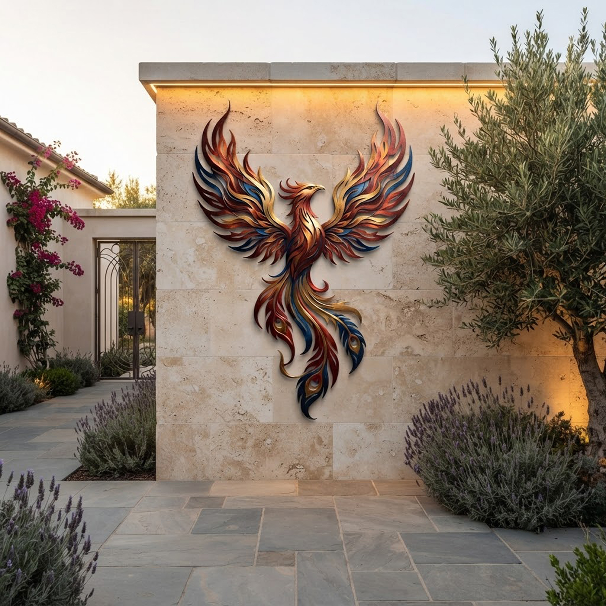 Phoenix Metal Wall Art