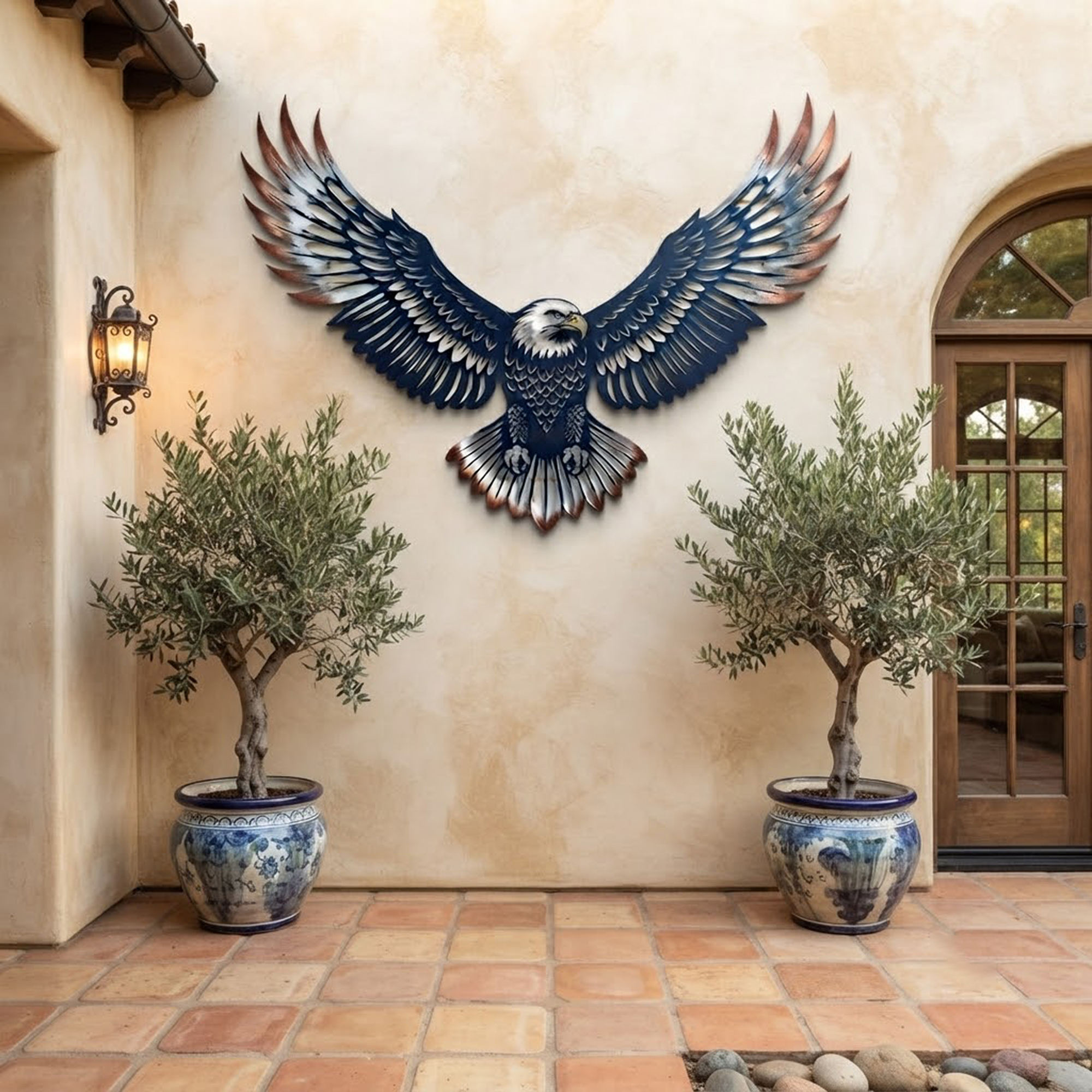 Bald Eagle Metal Wall Art - product view 2