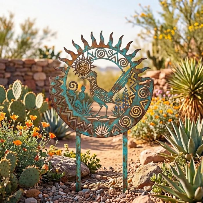 Roadrunner Garden Stake