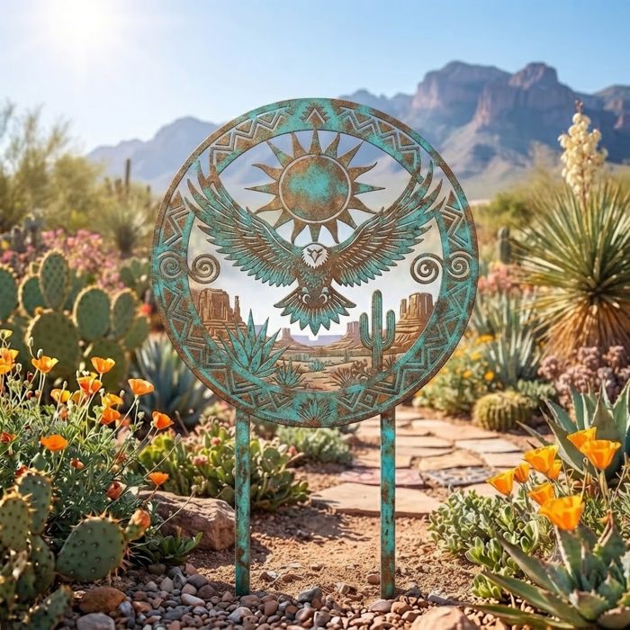 Southwest Eagle Garden Stake