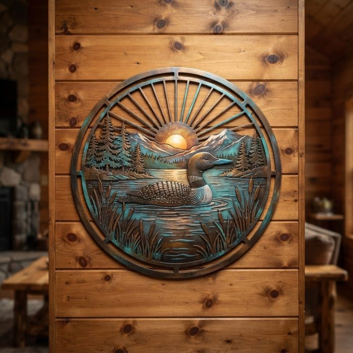 Loon Metal Wall Art