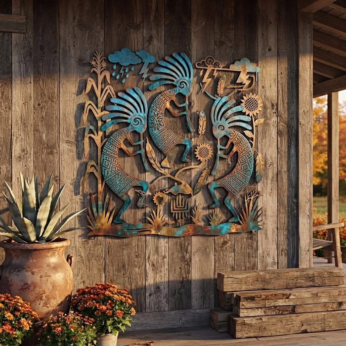Kokopelli Metal Wall Art