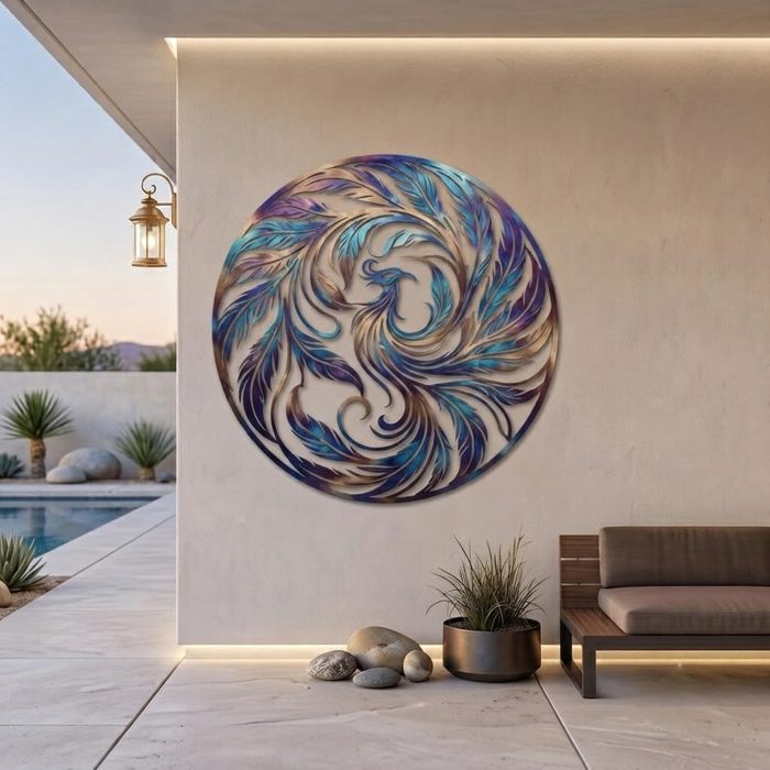 Phoenix Metal Wall Art