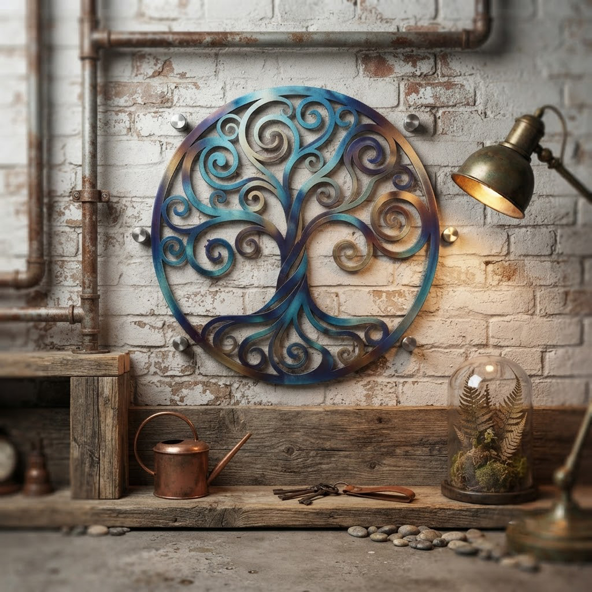 Tree of Life Metal Wall Art - product view 2
