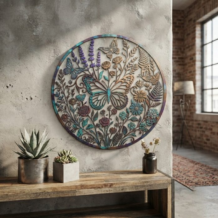 Butterfly Metal Wall Art
