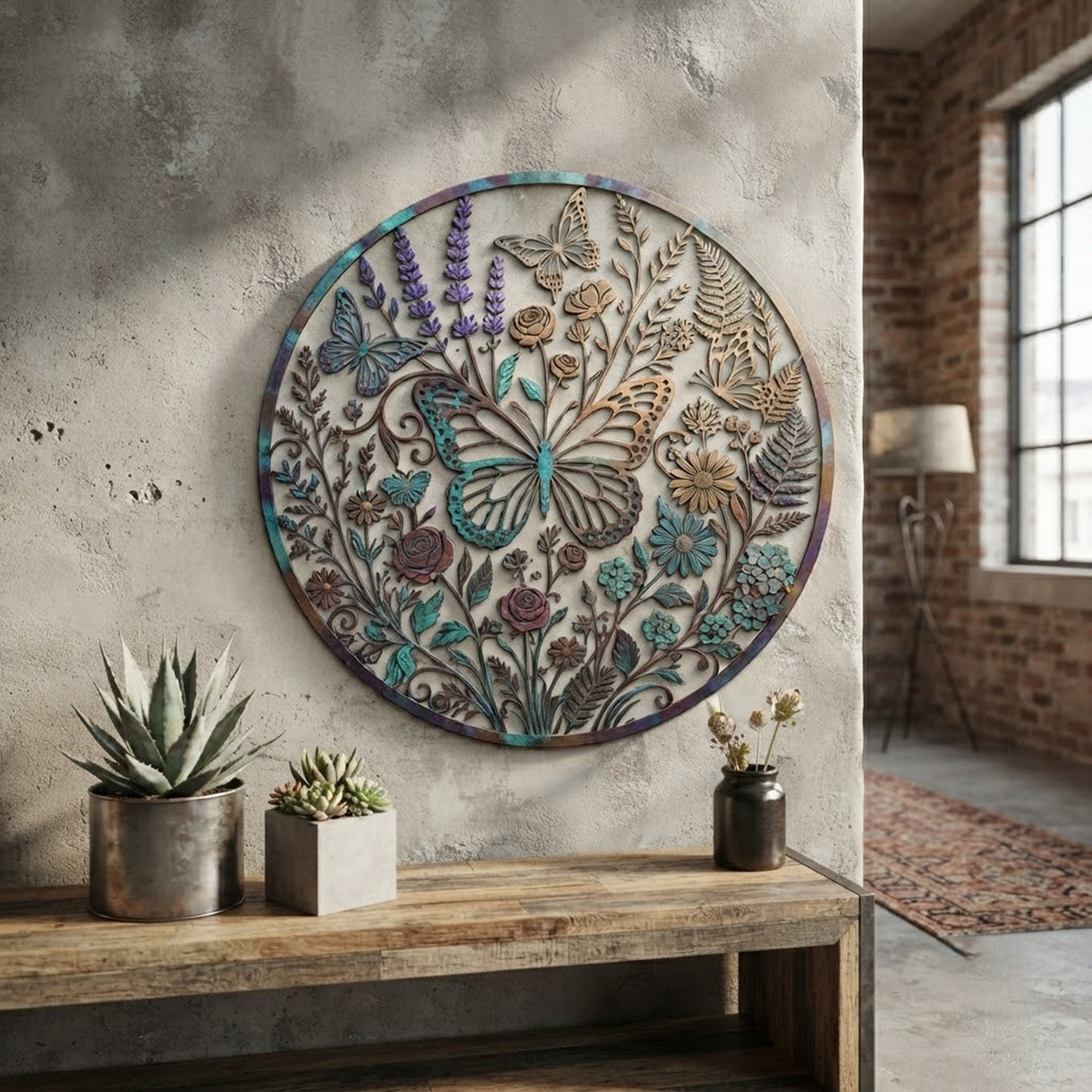Butterfly Metal Wall Art
