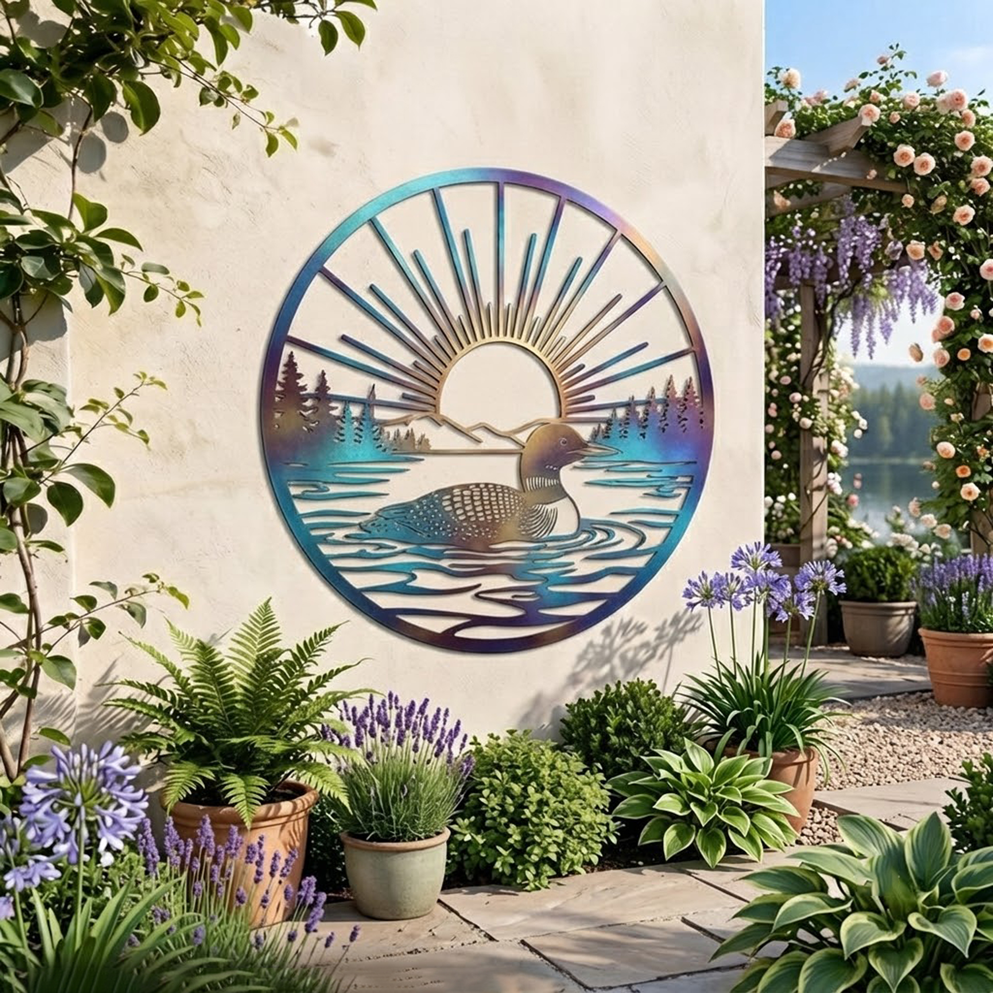 Loon Lake Metal Wall Art