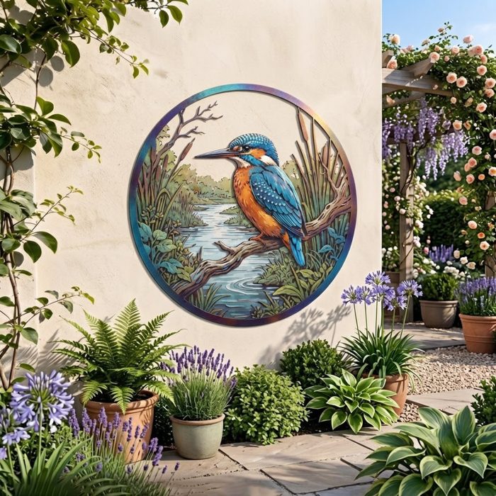 Kingfisher Metal Wall Art