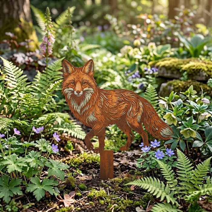 Fox Garden Stake