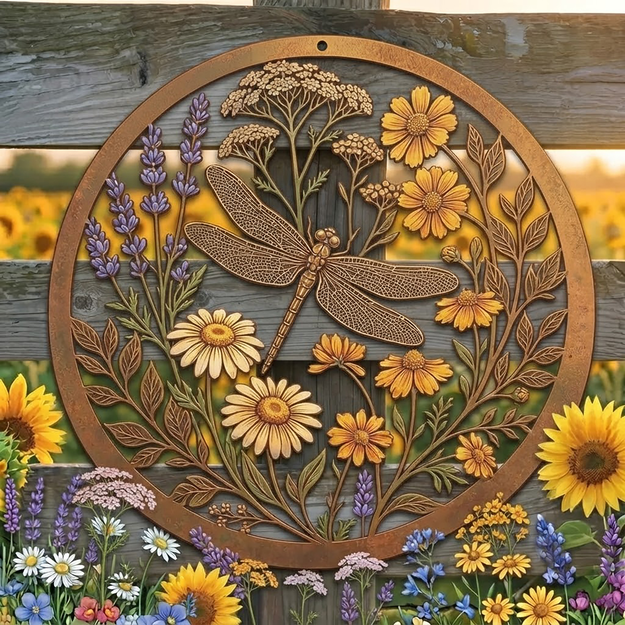Dragonfly Metal Wall Art