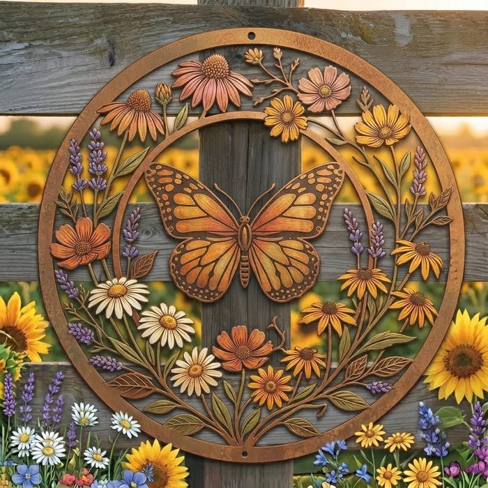 Butterfly Metal Wall Art