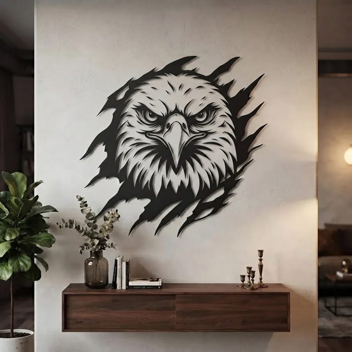 Bald Eagle Metal Wall Art