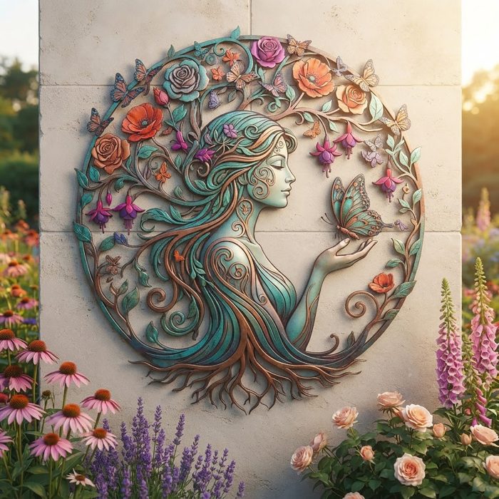 Mother Nature Metal Wall Art