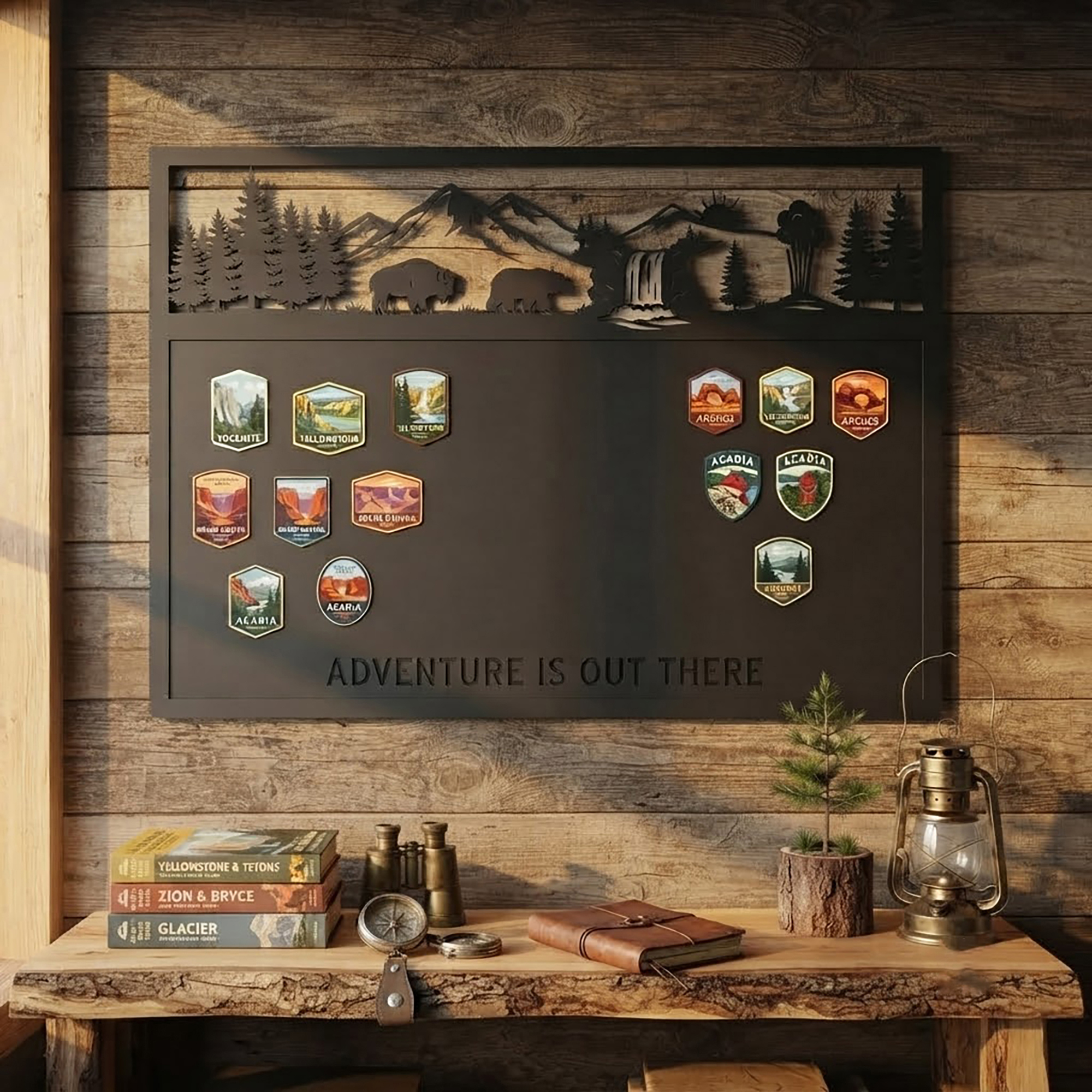 National Park Magnet Display Board - product view 2