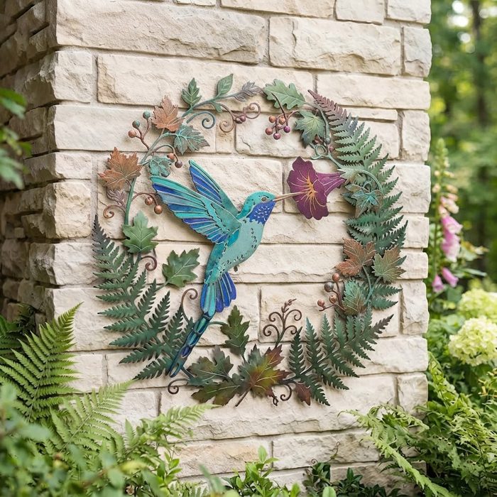 Hummingbird Metal Wall Art