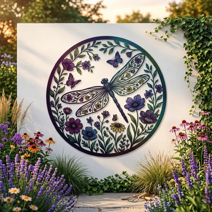 Dragonfly Metal Wall Art