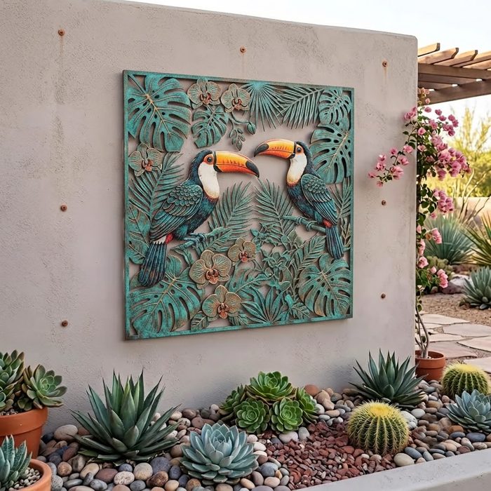 Toucan Metal Wall Art