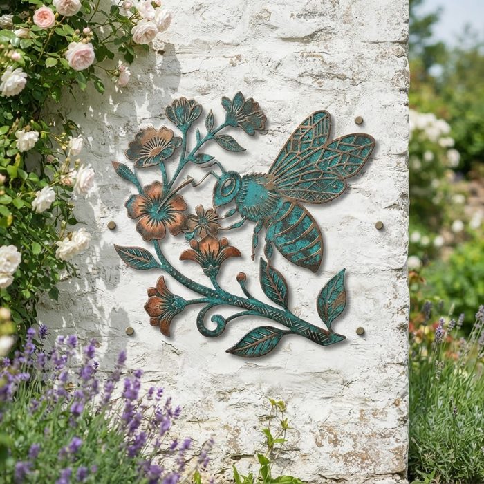 Bee Metal Wall Art