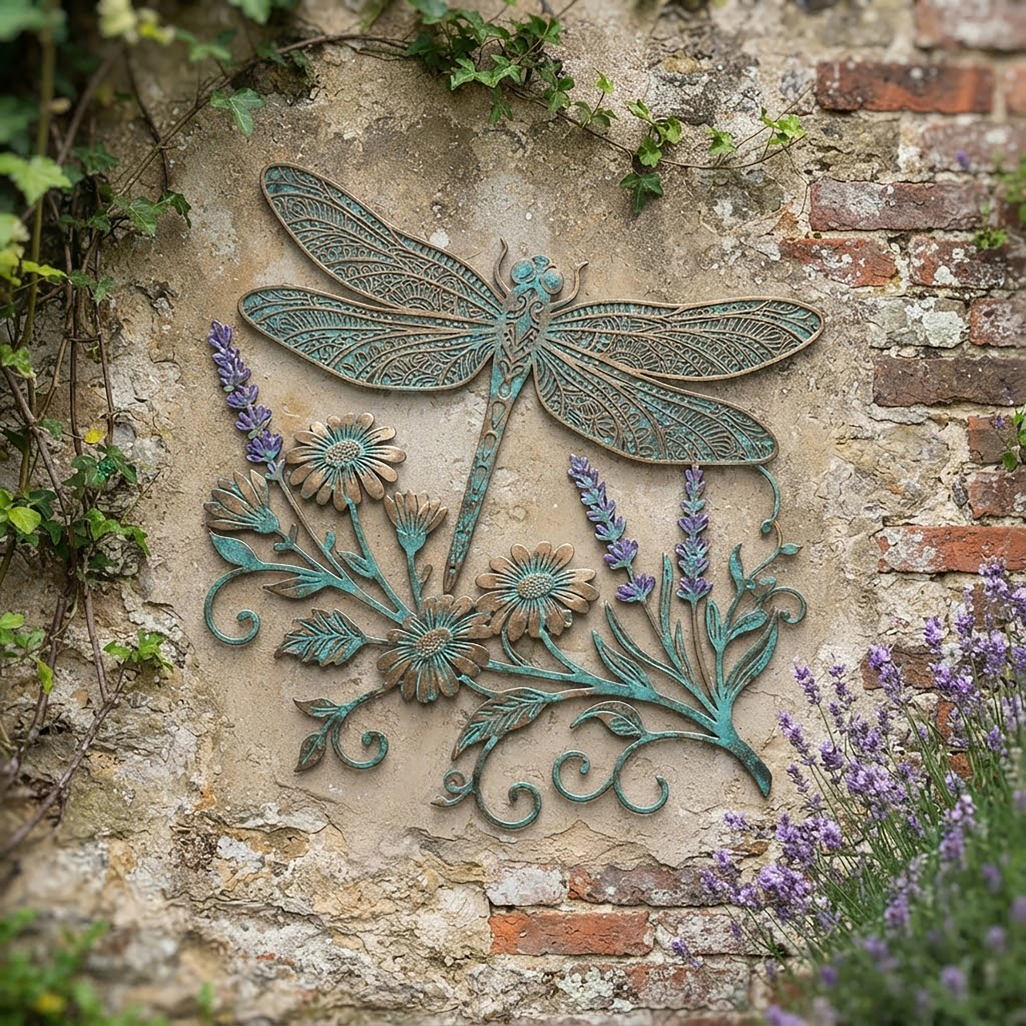 Dragonfly Metal Wall Art