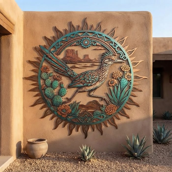Roadrunner Metal Wall Art