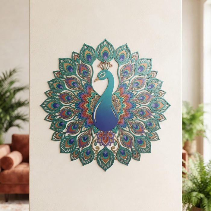 Peacock Metal Wall Art