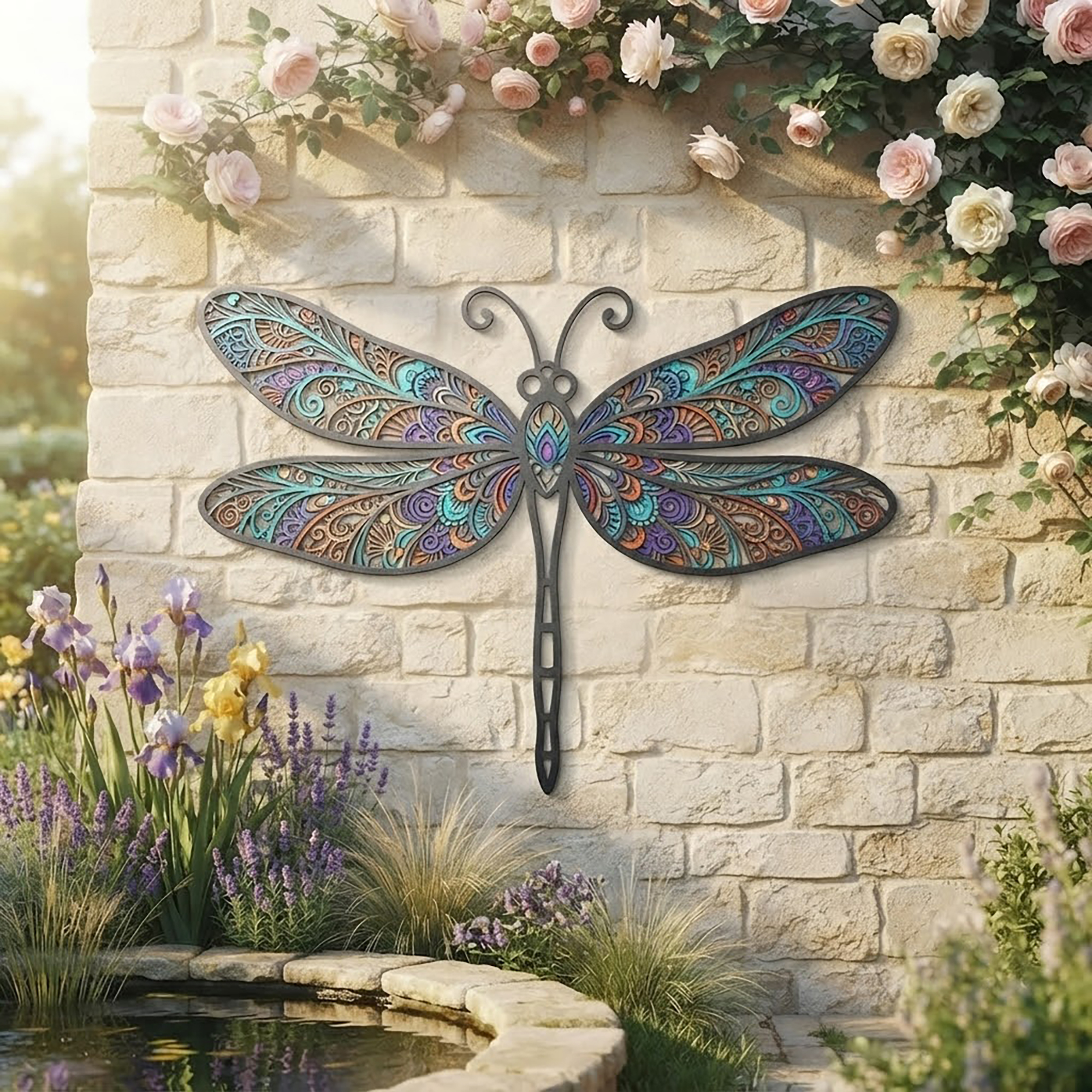 Dragonfly Metal Wall Art