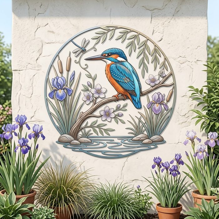 Kingfisher Metal Wall Art