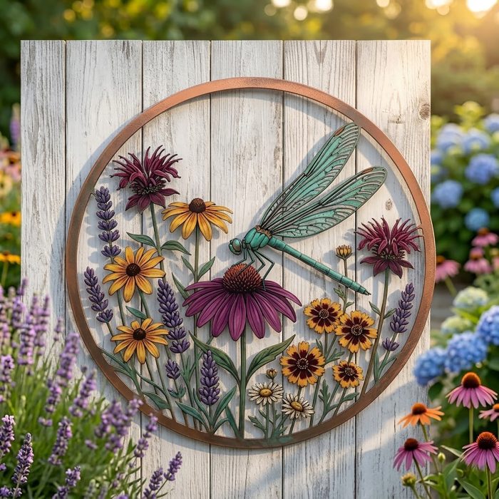 Dragonfly Metal Wall Art