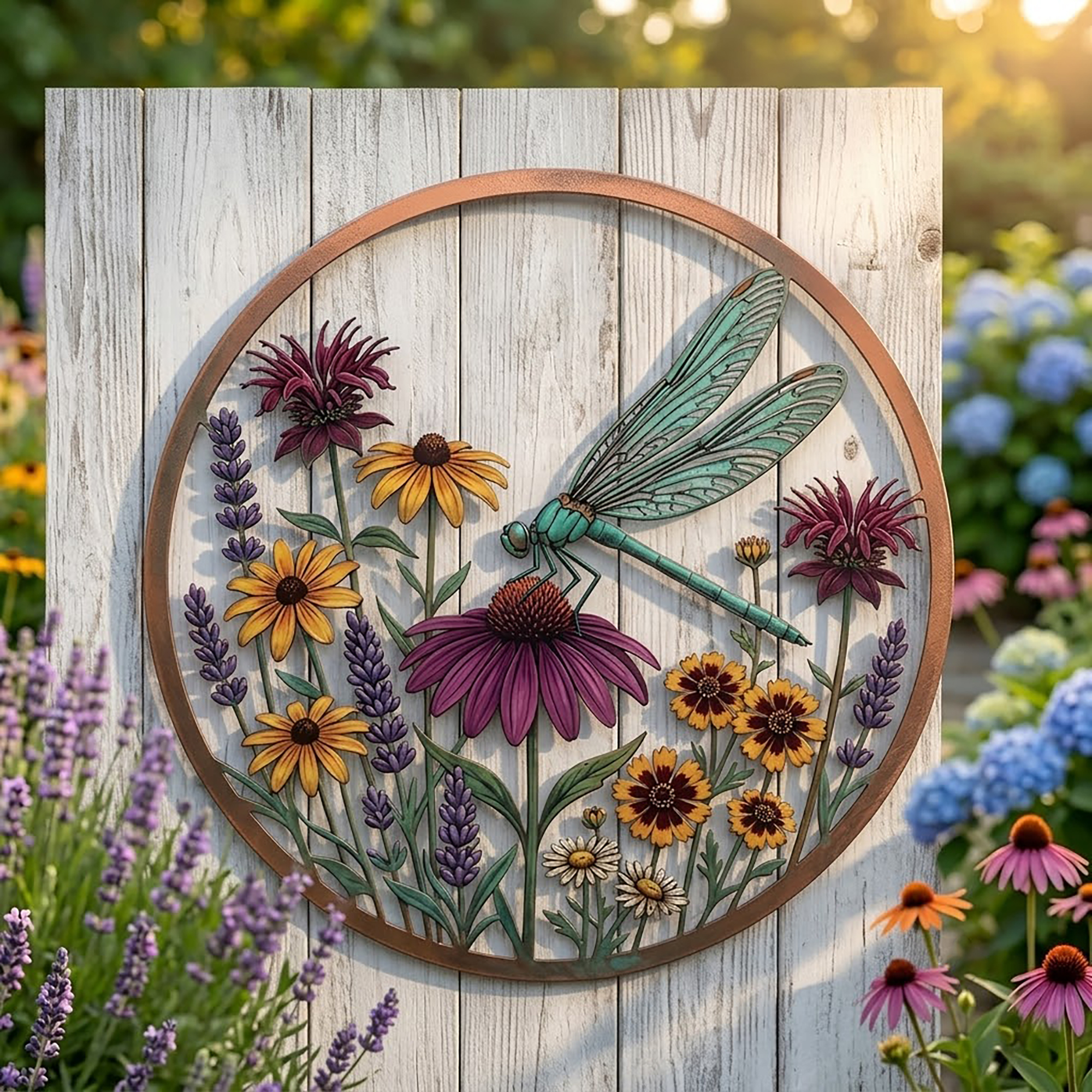 Dragonfly Metal Wall Art