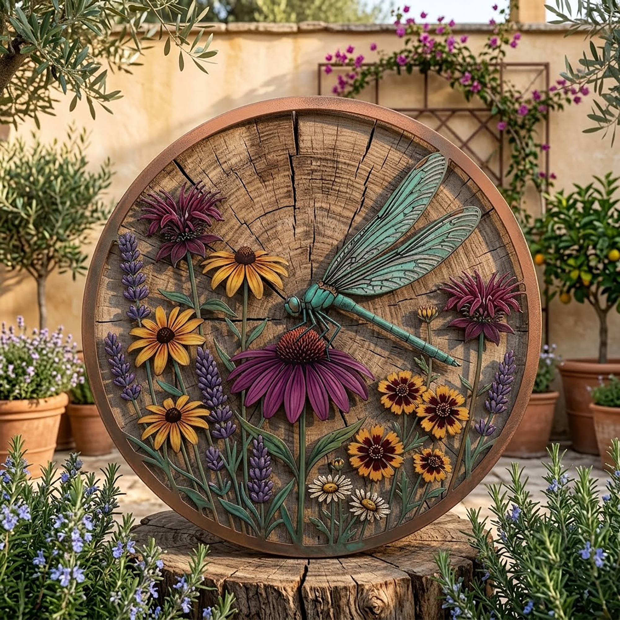 Dragonfly Metal Wall Art - product view 2