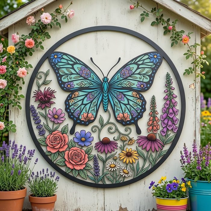 Butterfly Metal Wall Art
