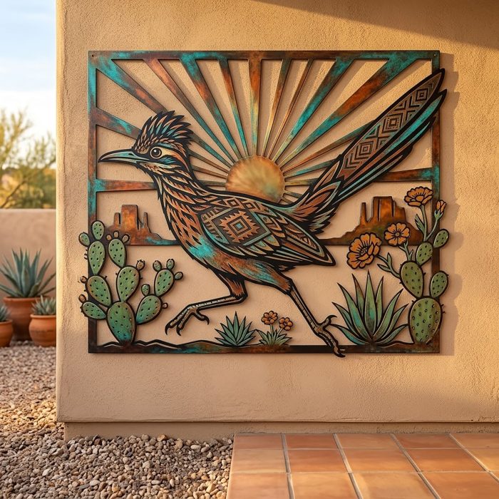 Roadrunner Metal Wall Art