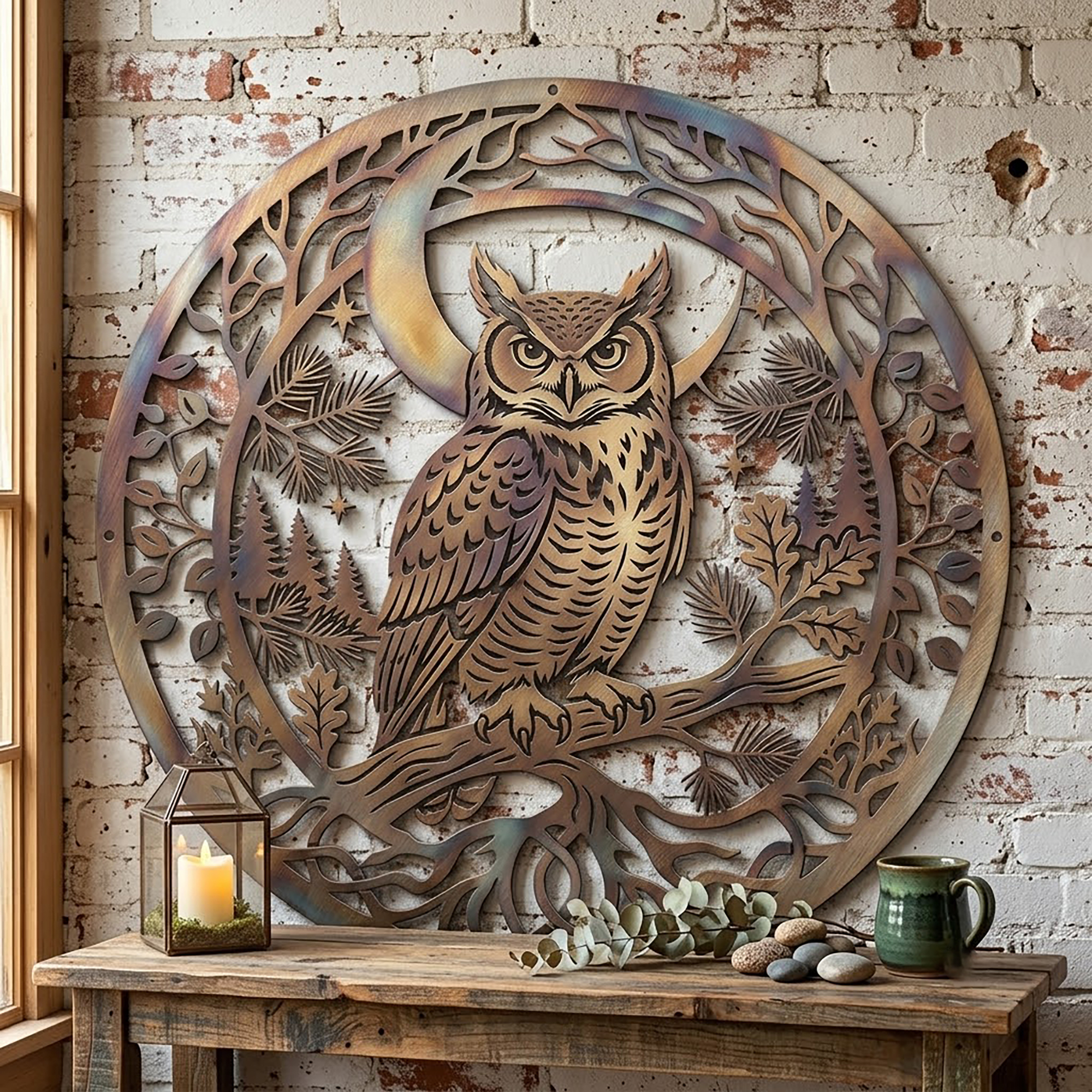 Deer Metal Wall Art - product view 2