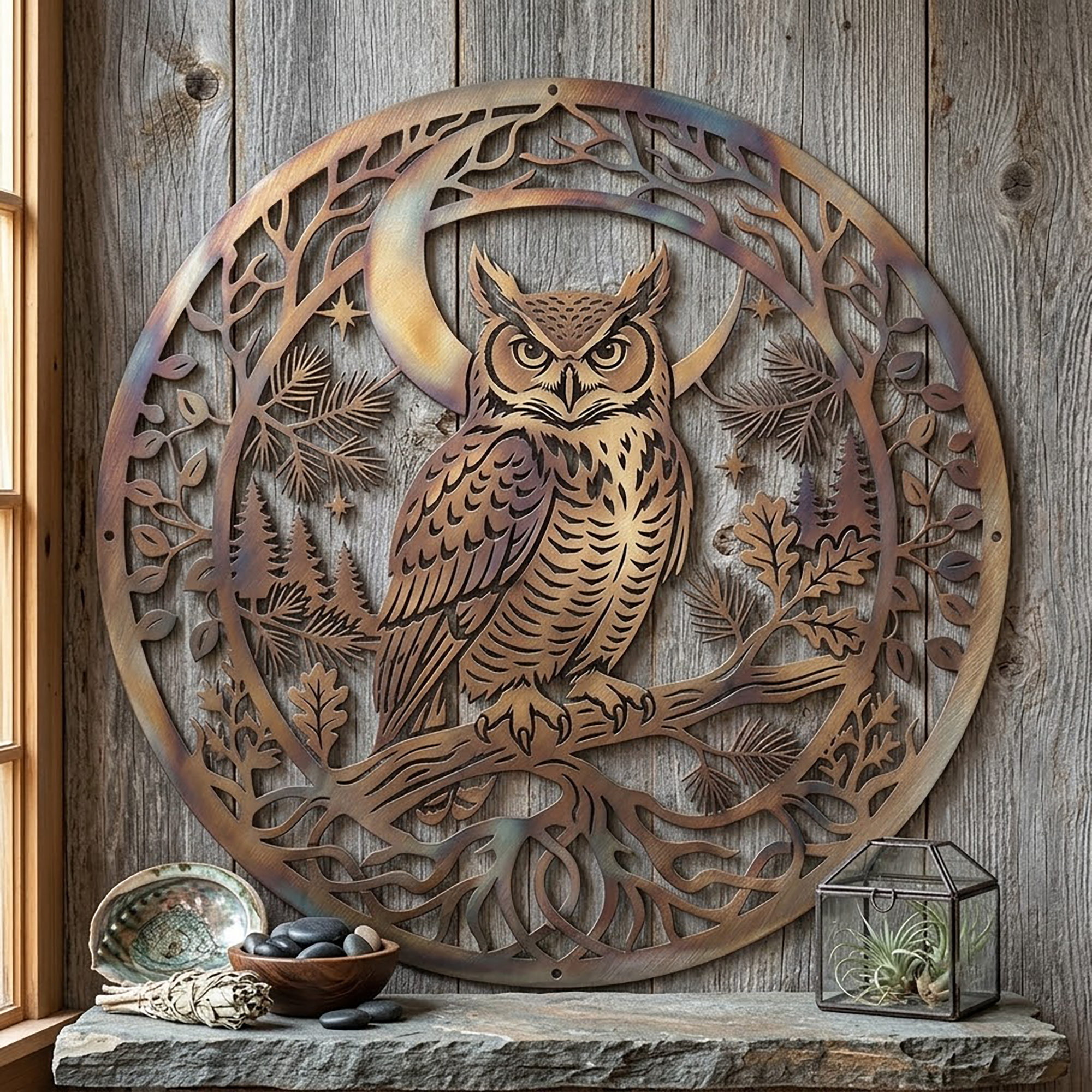 Deer Metal Wall Art - product view 3