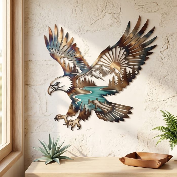 Bald Eagle Metal Wall Art