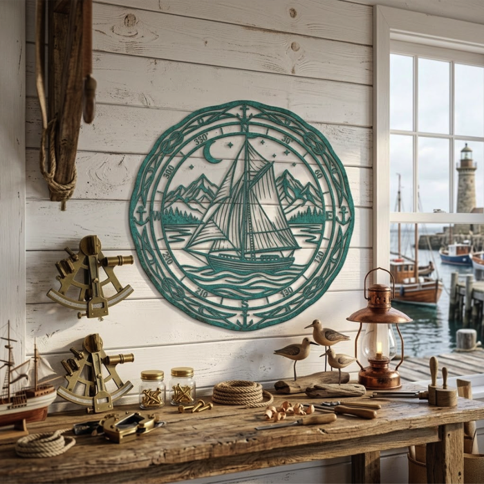 Sea Turtle Metal Wall Art
