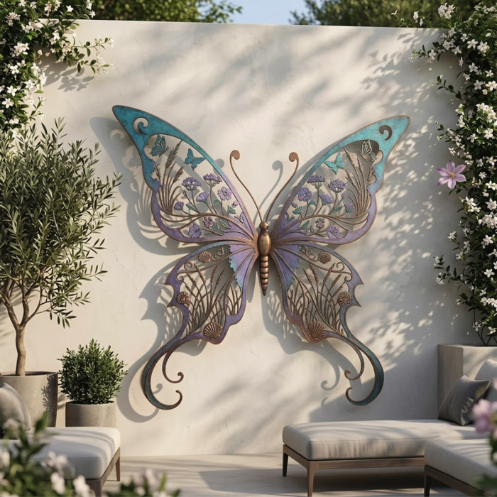 Butterfly Metal Wall Art