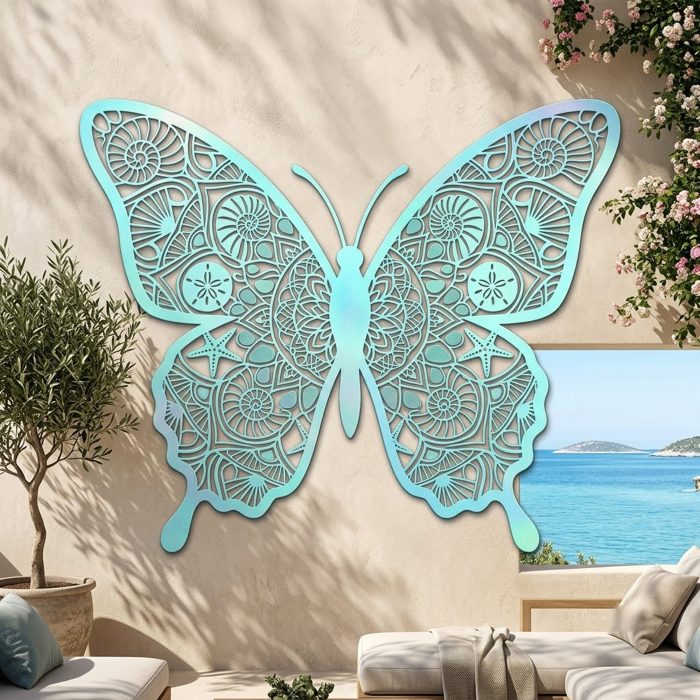 Butterfly Metal Wall Art