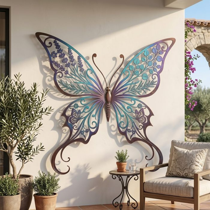 Butterfly Metal Wall Art