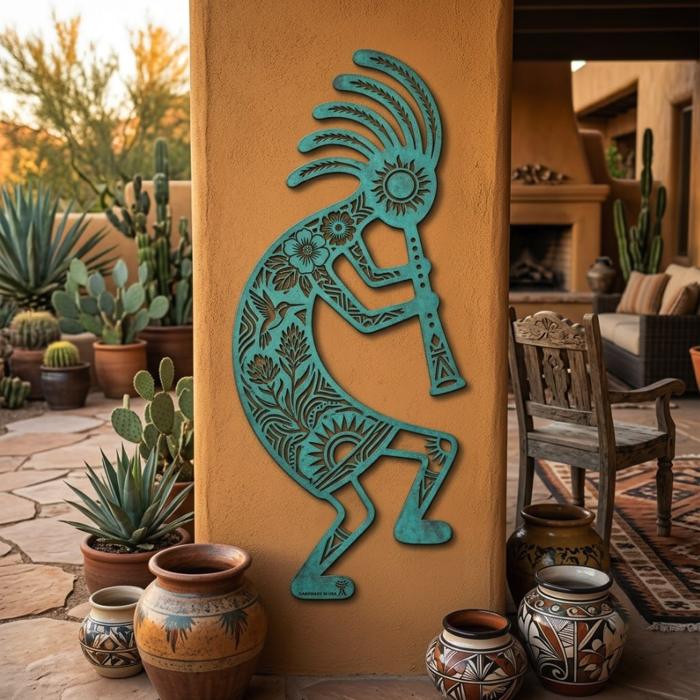 Kokopelli Metal Wall Art
