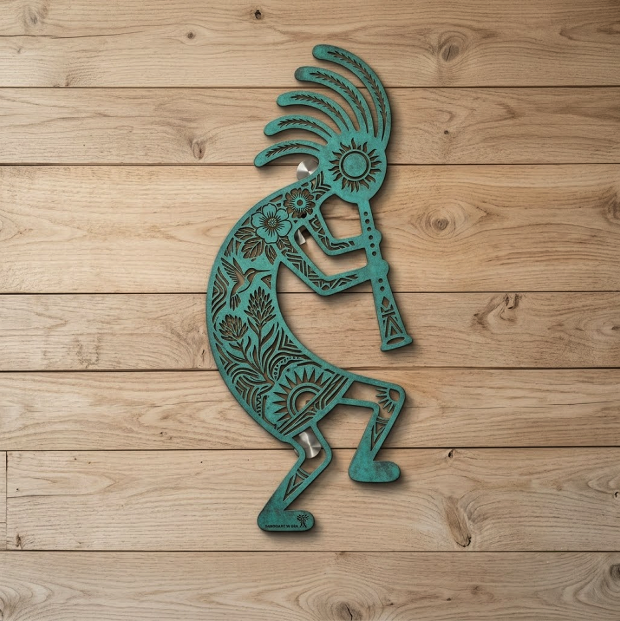 Kokopelli Metal Wall Art - product view 2