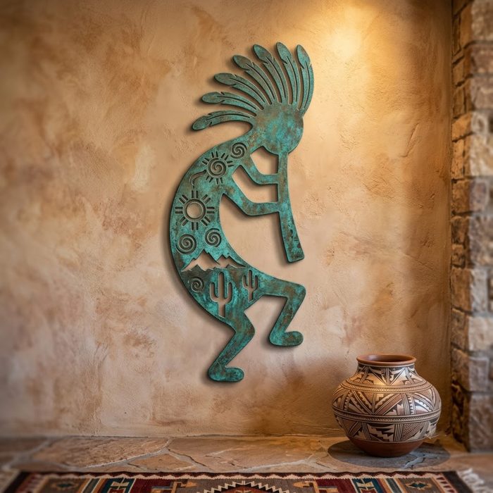 Kokopelli Metal Wall Art