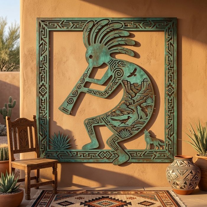 Kokopelli Metal Wall Art