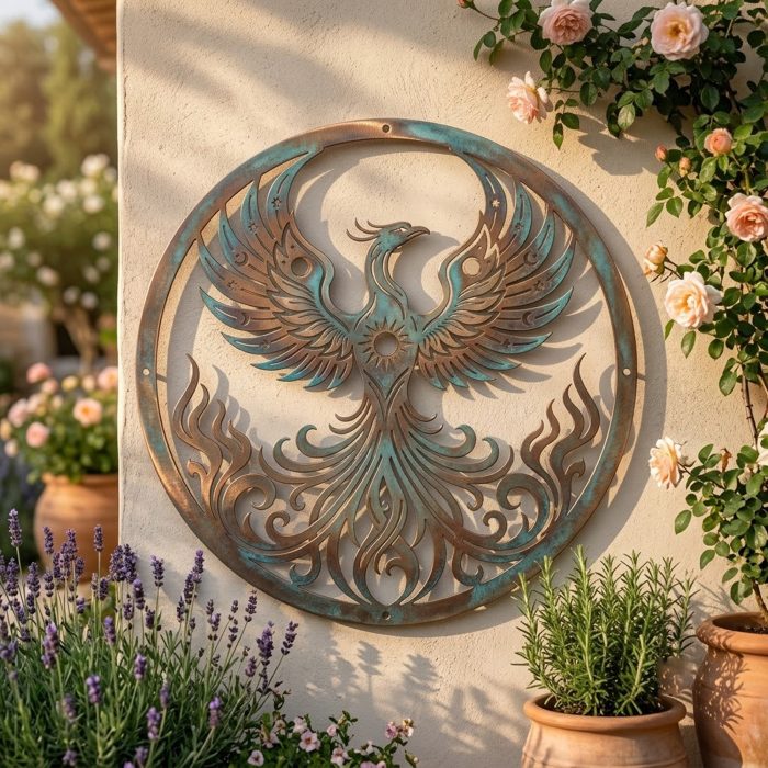 Phoenix Metal Wall Art