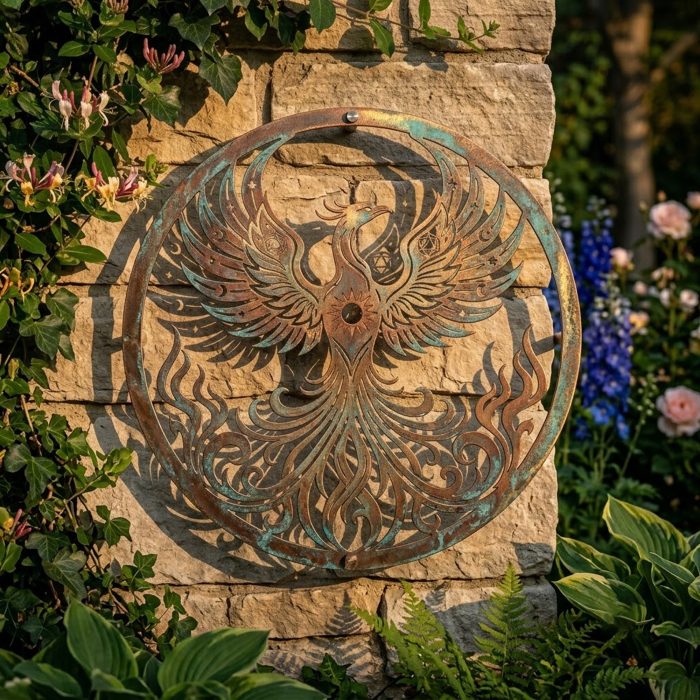 Phoenix Metal Wall Art