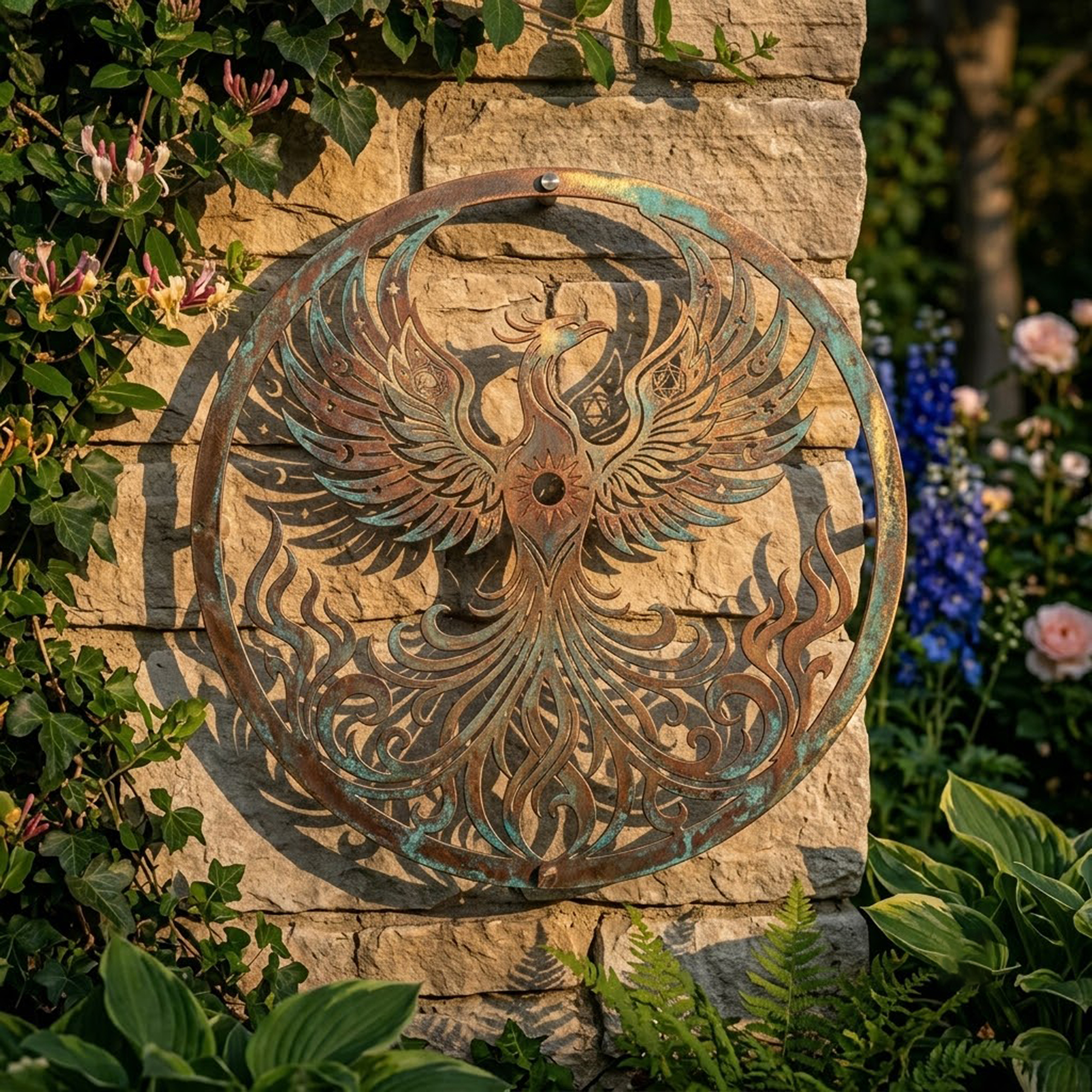 Phoenix Metal Wall Art