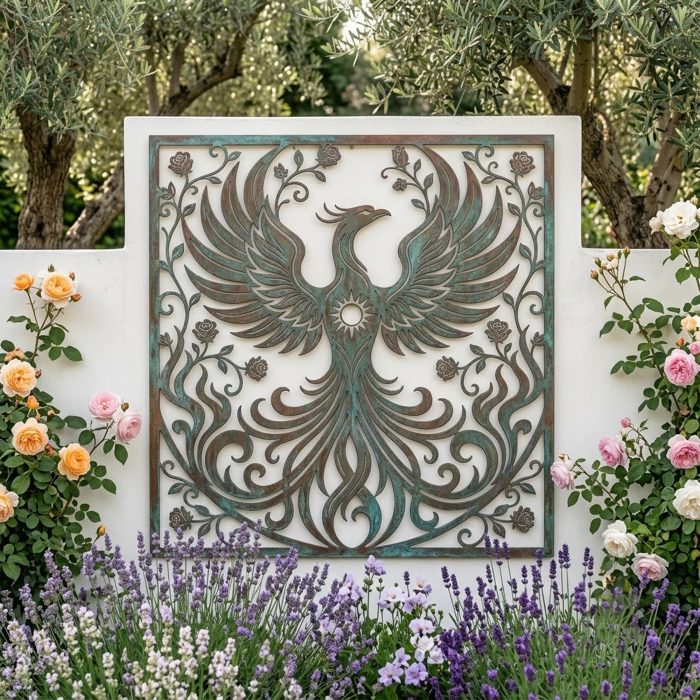 Phoenix Metal Wall Art