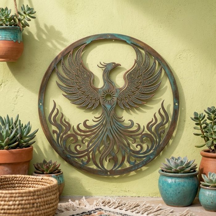 Phoenix Metal Wall Art
